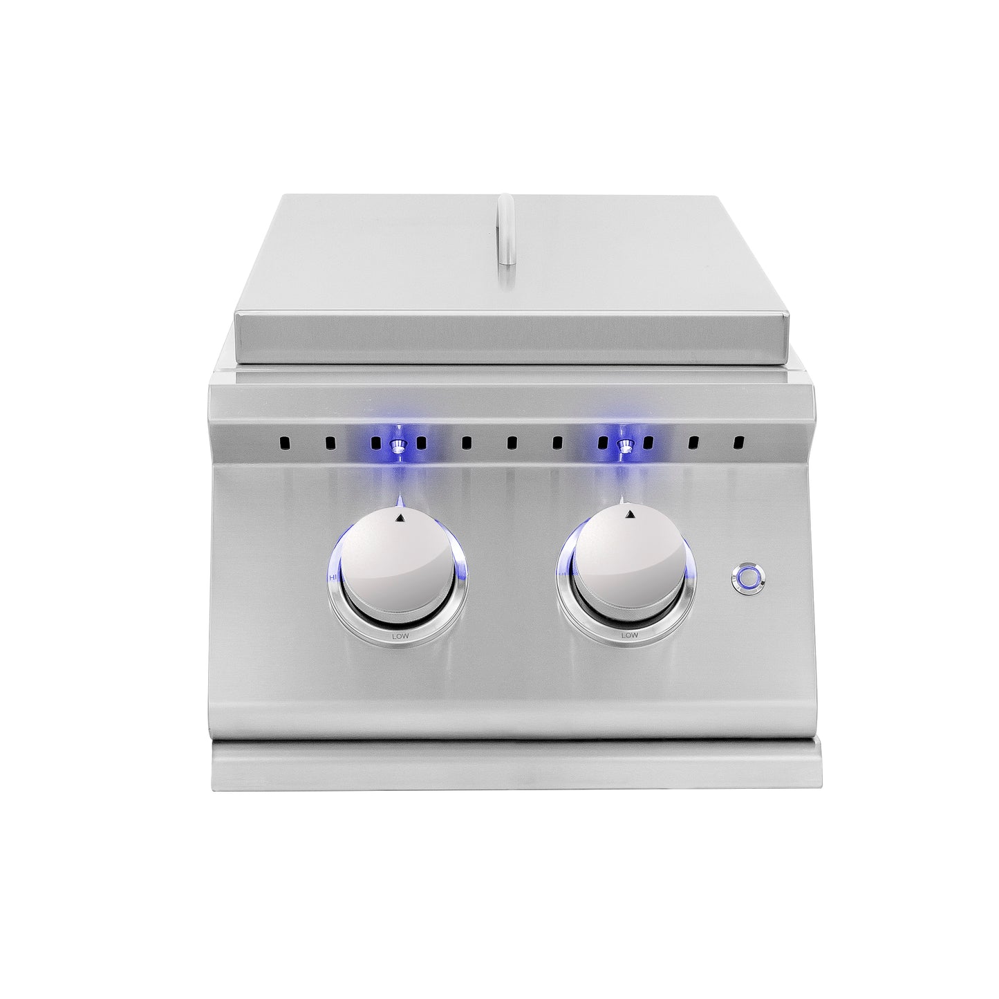 Summerset Sizzler Pro SIZPROSB2-NG/LP Stainless Steel Gas Side Burner: 42" Side Burners Summerset   