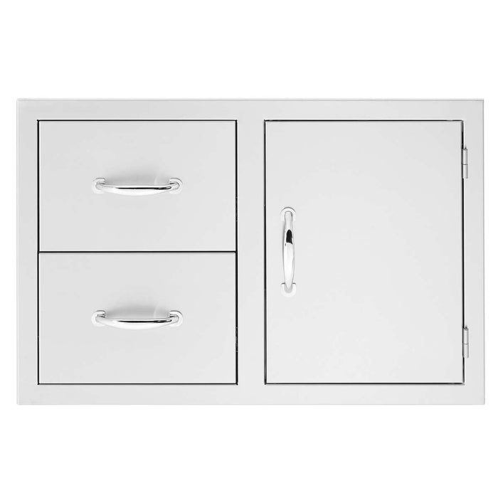 Summerset 2-Drawer & Access Door Combo SSDC2 - Multiple Sizes Combo Doors & Drawers Summerset   
