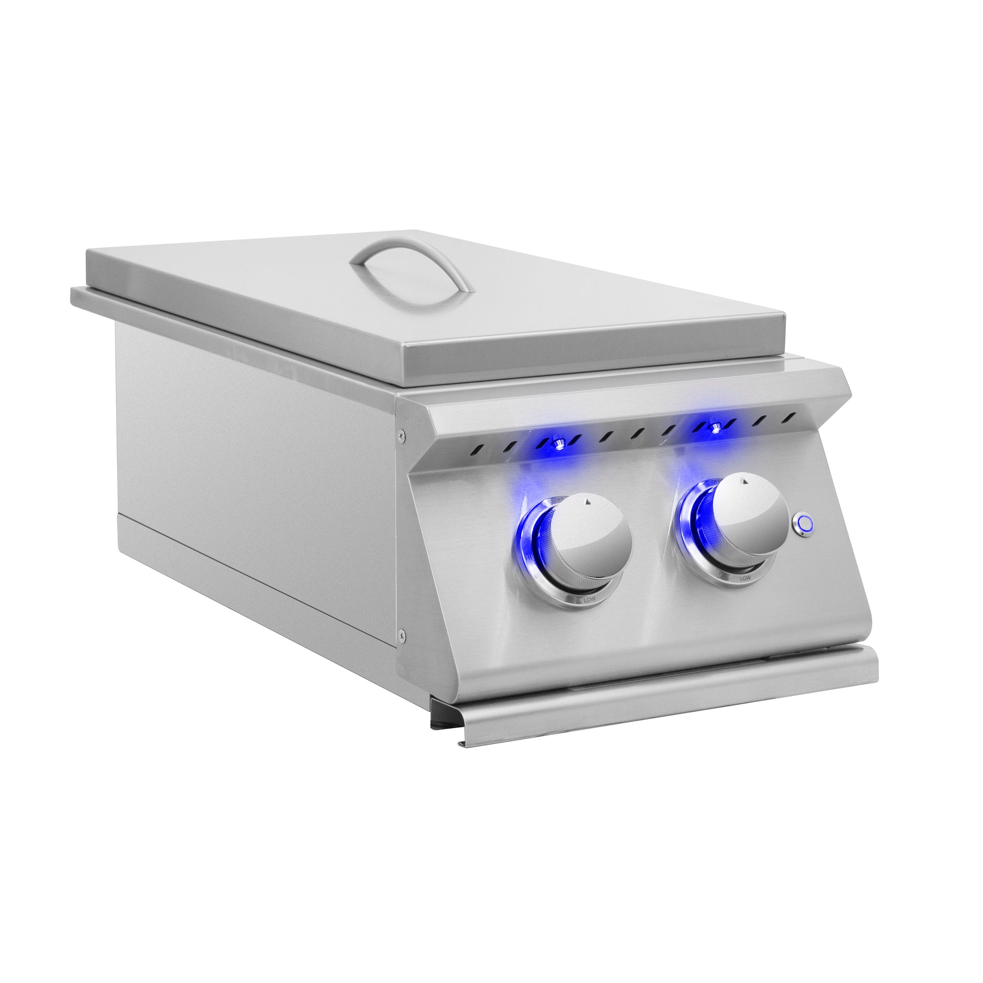 Summerset Sizzler Pro SIZPROSB2-NG/LP Stainless Steel Gas Side Burner: 42" Side Burners Summerset   