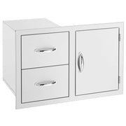 Summerset 2-Drawer & Access Door Combo SSDC2 - Multiple Sizes Combo Doors & Drawers Summerset   