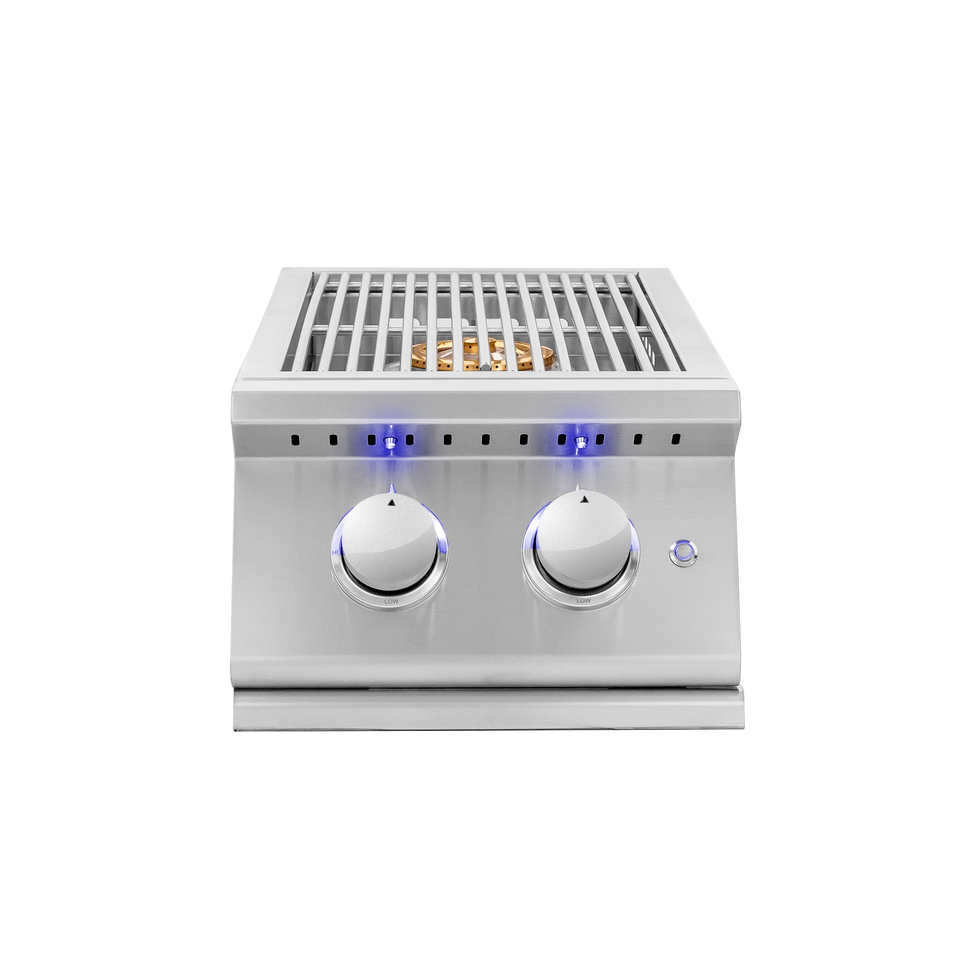 Summerset Sizzler Pro SIZPROSB2-NG/LP Stainless Steel Gas Side Burner: 42" Side Burners Summerset   