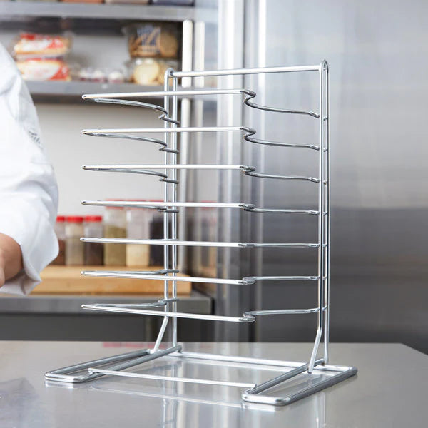 Chicago Brick Oven 7 Slot Wall Mounted Pizza Pan Rack Pizza Pan Rack Chicago Brick Oven (CBO)   