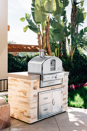Summerset Outdoor Oven SS-OVBI-NG/LP Outdoor Oven: Built-In Gas Countertop Pizza Oven Pizza Oven Summerset   