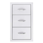 Summerset 17" Triple Drawer SSDR3-17: Premium Outdoor Kitchen Storage Solution Drawers Summerset   