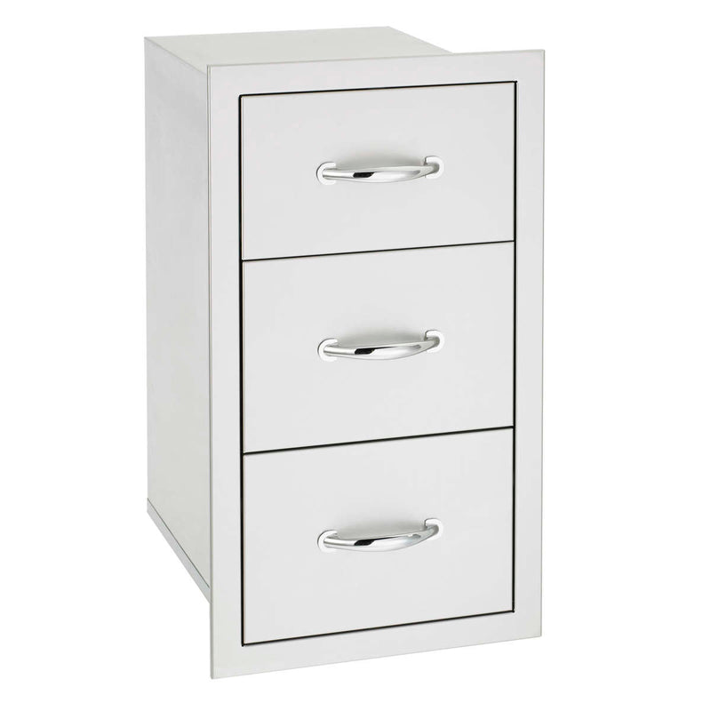 Summerset 17" Triple Drawer SSDR3-17: Premium Outdoor Kitchen Storage Solution Drawers Summerset   
