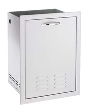 Summerset 20" Vented Propane Tank Storage Bin - Stainless Steel Outdoor Trash Bin Trash/Recycling Pullout Drawer Summerset   
