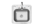 Summerset 15-Inch Sink & Bar Prep: Stainless Steel Elegance for Compact Spaces Sinks & Bar Prep Summerset   