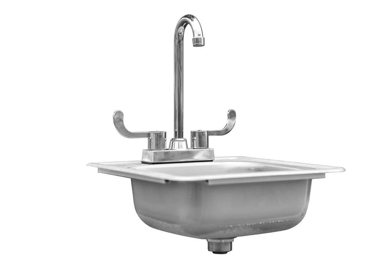 Summerset 15-Inch Sink & Bar Prep: Stainless Steel Elegance for Compact Spaces Sinks & Bar Prep Summerset   