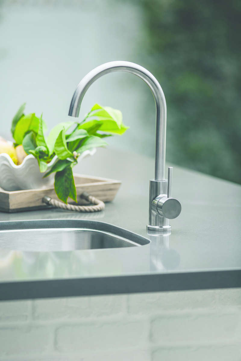 Summerset 18x15 Stainless Steel Sink & Faucet: Bar Prep Essential Sinks & Bar Prep Summerset   