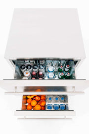 Summerset Outdoor Refrigerator Drawers - SSRFR-24DR2: Deluxe 24" Dual Drawer Unit Refrigerator Drawers Summerset   