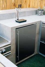 Summerset SSRFR-24DK2 Outdoor Dual Tap Kegerator - 25" Stainless Steel Kegerator Summerset   