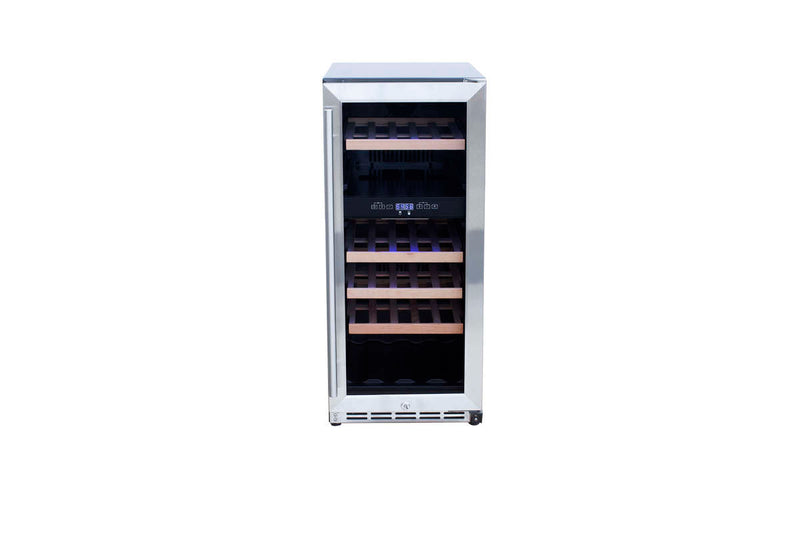Summerset SSRFR-15WD Outdoor Dual Zone Wine Cooler: 15" Luxury Refrigeration for Perfect Wine Storage Wine Cooler Summerset   