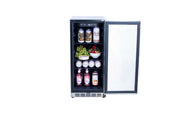 Summerset SSRFR-15S Outdoor Refrigerator: Sleek Stainless Steel Compact Fridge - Perfect for Patio Parties Refrigerator Summerset   