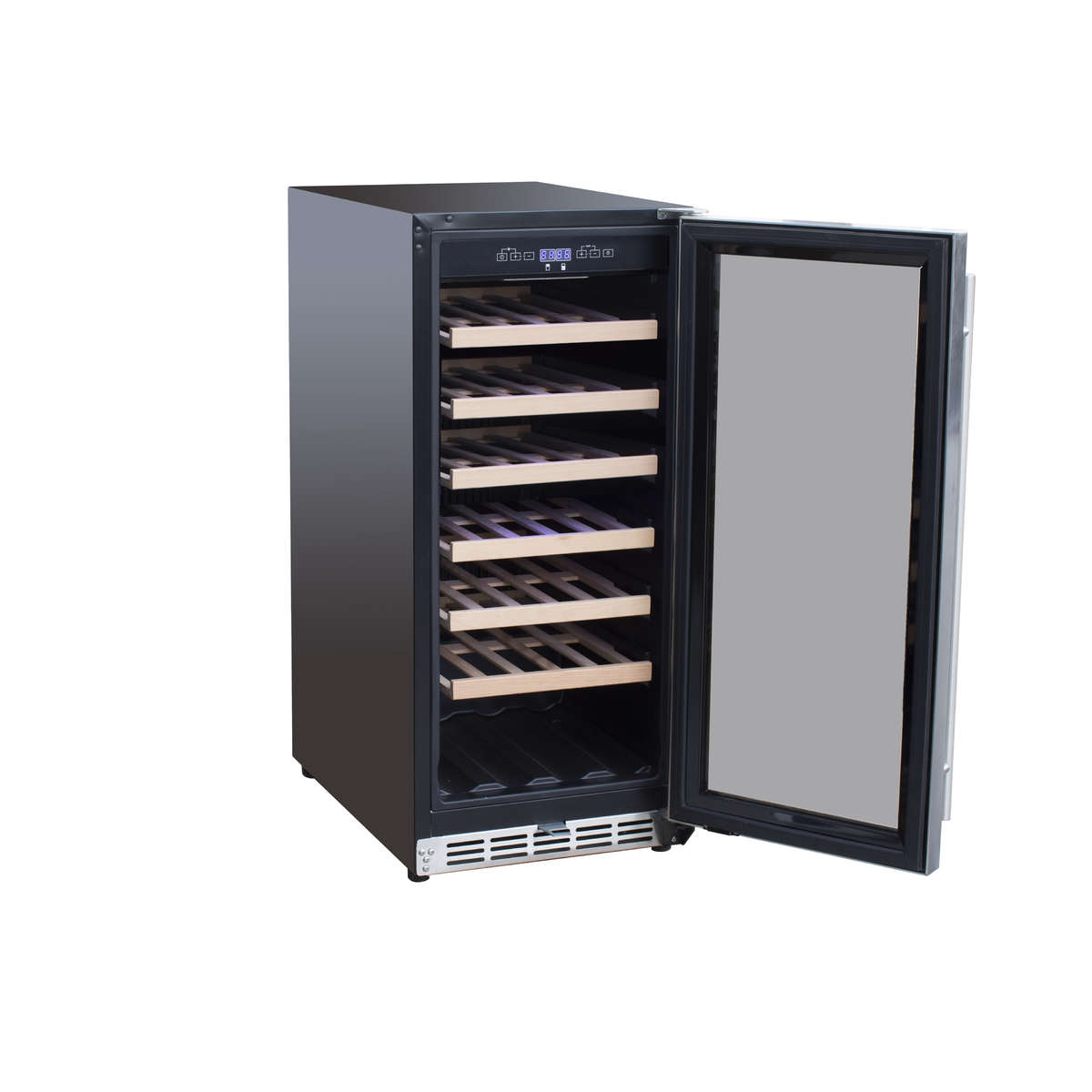 Summerset SSRFR-15W Outdoor Wine Cooler: 15" Stainless Steel Luxury Fridge Wine Cooler Summerset   