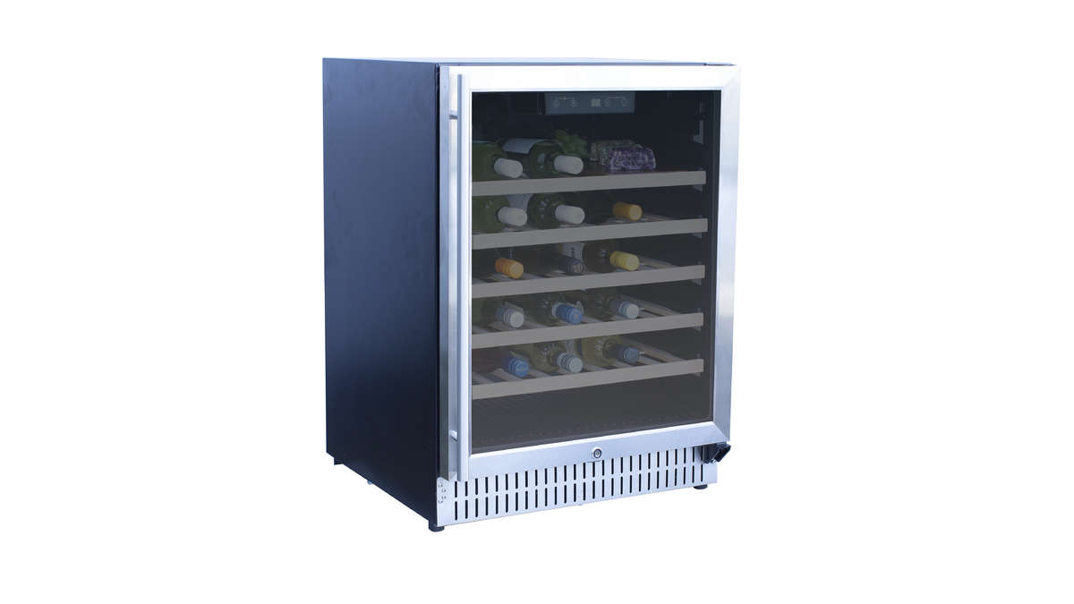 Summerset SSRFR-24W Outdoor Wine Cooler: 24" Stainless Steel Luxury Refrigeration Wine Cooler Summerset   
