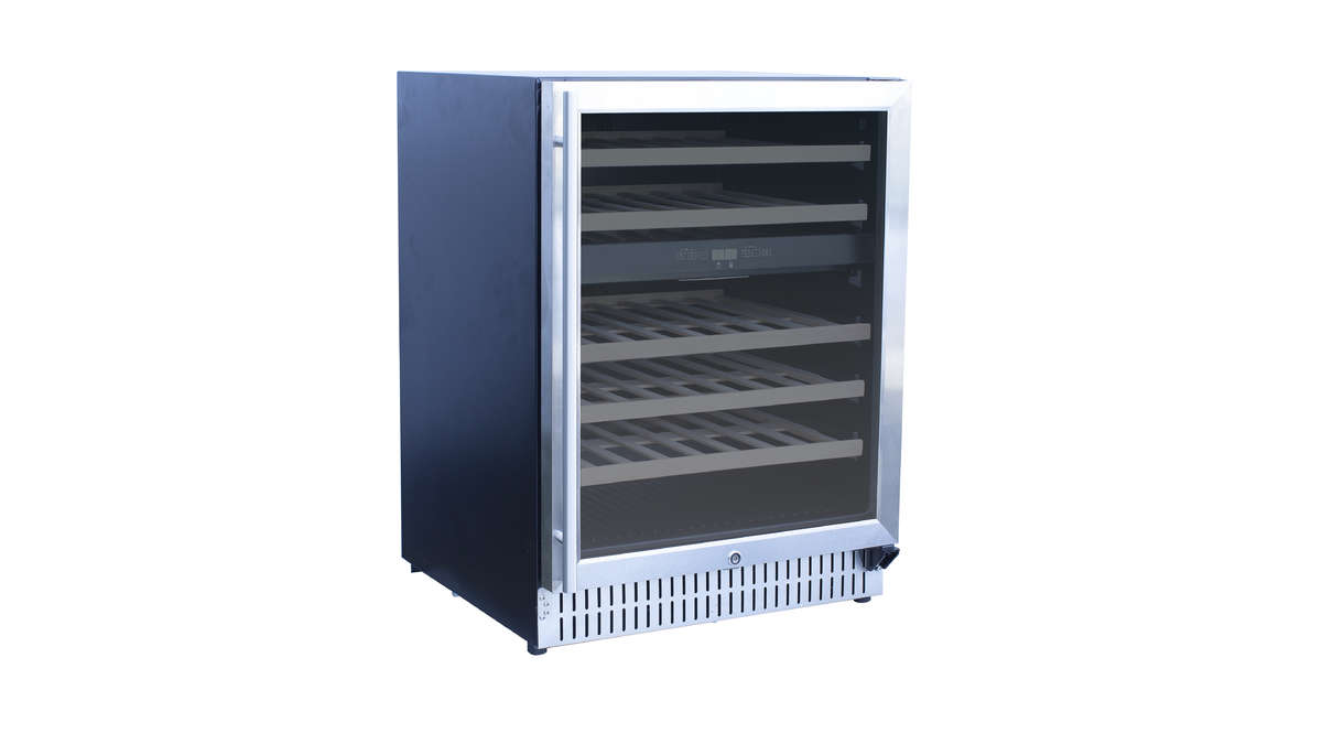 Summerset SSRFR-24WD: Outdoor Dual Zone Wine Cooler - 24 Inch Wine Cooler Summerset   