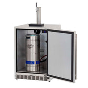 Summerset SSRFR-24DK1 Outdoor Kegerator: 25" Single-Tap Kegerator Solution Kegerator Summerset   