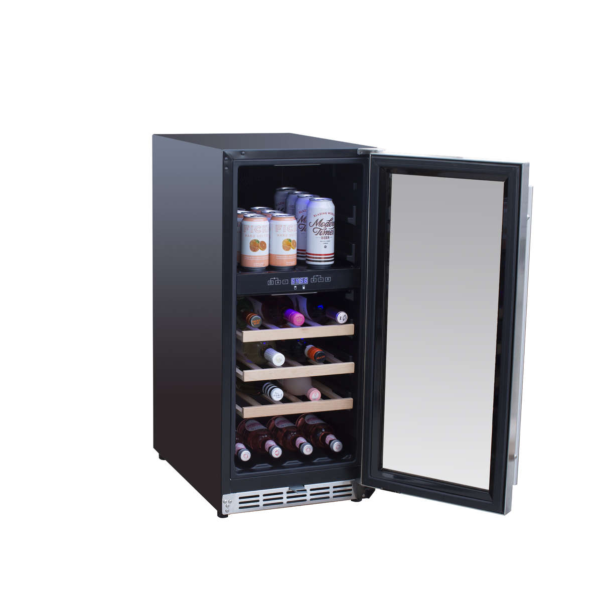 Summerset SSRFR-15WD Outdoor Dual Zone Wine Cooler: 15" Luxury Refrigeration for Perfect Wine Storage Wine Cooler Summerset   