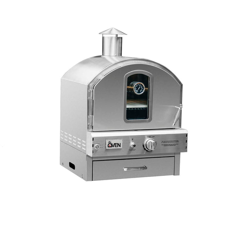 Summerset Outdoor Oven SS-OVBI-NG/LP Outdoor Oven: Built-In Gas Countertop Pizza Oven Pizza Oven Summerset   