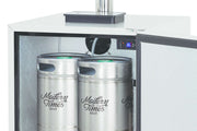 Summerset SSRFR-24DK2 Outdoor Dual Tap Kegerator - 25" Stainless Steel Kegerator Summerset   