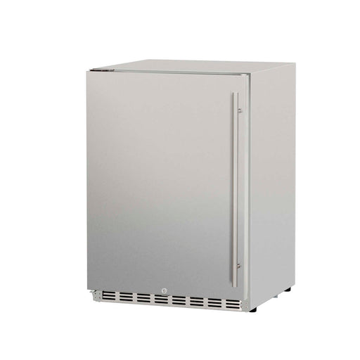 Summerset Deluxe Outdoor Refrigerator - 24" Compact Left-Hinge SSRFR-24D-R Refrigerator Summerset   