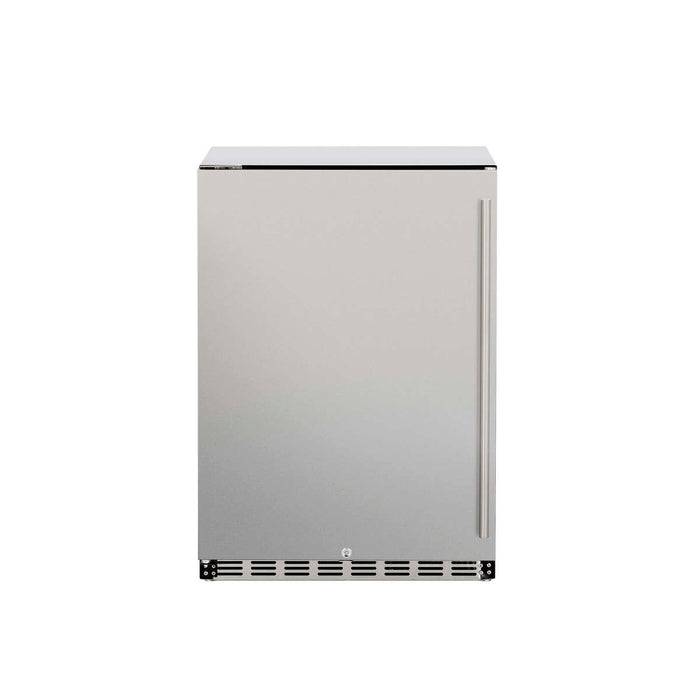 Summerset Deluxe Outdoor Refrigerator - 24" Compact Left-Hinge SSRFR-24D-R Refrigerator Summerset   