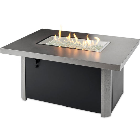 The Outdoor GreatRoom Company 48" Caden Rectangular Gas Fire Pit Table (CAD-1224) Fire Pit Table The Outdoor GreatRoom Company   