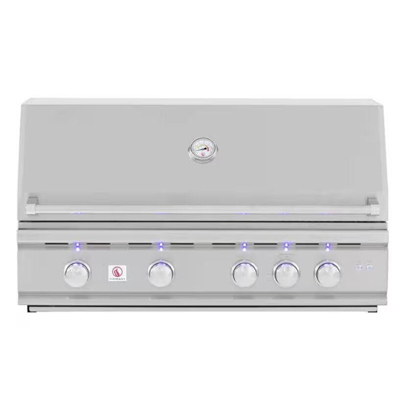 Summerset TRL 38" Gas Grill: 4-Burner Built-In Grill with Rotisserie Built-in Gas Grill Summerset   