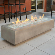 The Outdoor GreatRoom Company Natural Grey Cove 72" Linear Gas Fire Table (CV-72) Fire Pit Table The Outdoor GreatRoom Company   