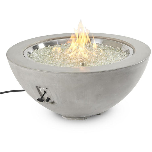 The Outdoor GreatRoom Company Natural Grey Cove 42" Round Gas Fire Pit Bowl (CV-30) Fire Bowls The Outdoor GreatRoom Company   