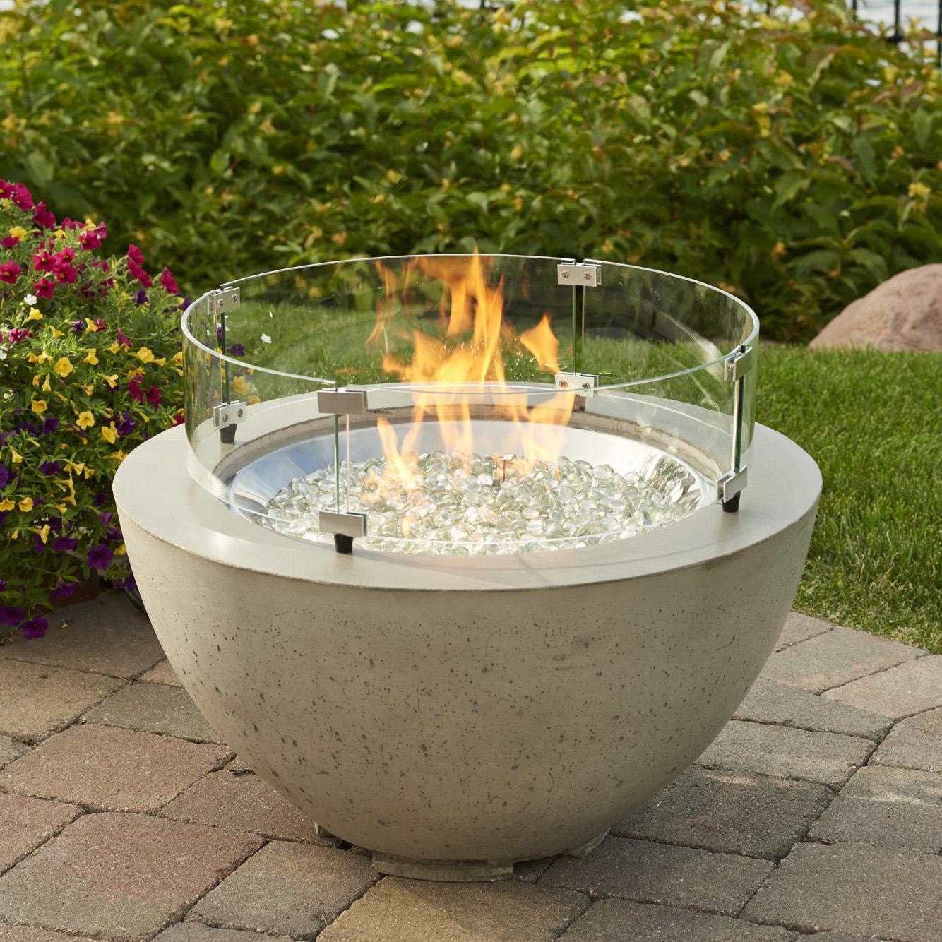 The Outdoor GreatRoom Company Cove 29" Round Gas Fire Pit Bowl (CV-20) (CV-20) Fire Bowls The Outdoor GreatRoom Company   