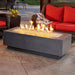The Outdoor GreatRoom Company Midnight Mist Cove 54" Linear Gas Fire Table Fire Pit Table The Outdoor GreatRoom Company   