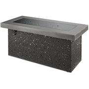 The Outdoor GreatRoom Company 55" Grey Key Largo Linear Gas Fire Pit Table (KL-1242-MM) Fire Pit Table The Outdoor GreatRoom Company   