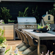 Summerset Alturi ALT36T-NG/LP Gas Grill: 36" 3-Burner Built-In, Stainless Steel Built-in Gas Grill Summerset   