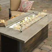 The Outdoor GreatRoom Company 61" Cedar Ridge Linear Gas Fire Pit Table (CR-1242-K) Fire Pit Table The Outdoor GreatRoom Company   