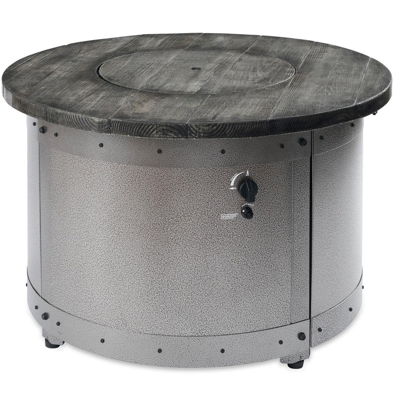 The Outdoor GreatRoom Company 41" Edison Round Gas Fire Pit Table (ED-20) Fire Pit Table The Outdoor GreatRoom Company   