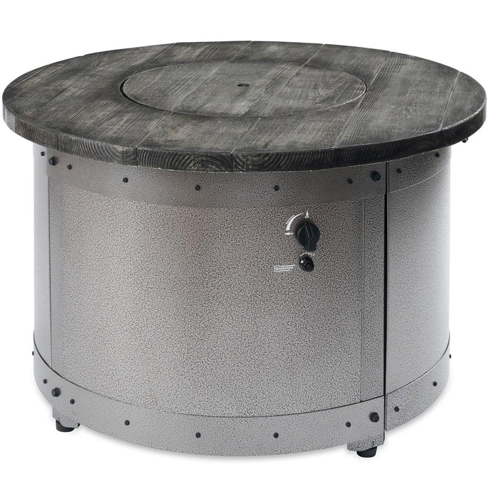 The Outdoor GreatRoom Company 41" Edison Round Gas Fire Pit Table Fire Pit Table The Outdoor GreatRoom Company   
