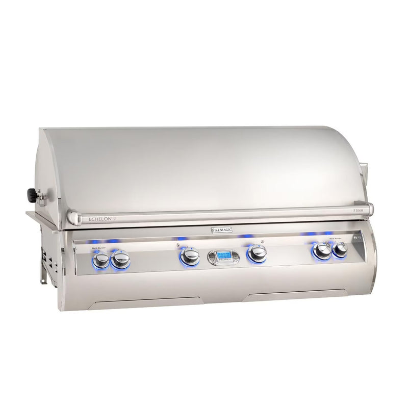 Fire Magic Echelon Diamond 48-Inch Built-in Gas Grill with One Infrared Burner, Rotisserie, and Digital Thermometer Built-in Gas Grill Fire Magic   