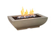 American Fyre Designs 50" Bordeaux Rectangle Gas Fire Bowl Fire Bowls American Fyre Designs Smoke Natural Gas Manual Ignition System