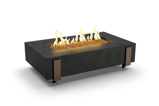 American Fyre Designs 60" Iron Saddle Gas Firetable Fire Pit Table American Fyre Designs   