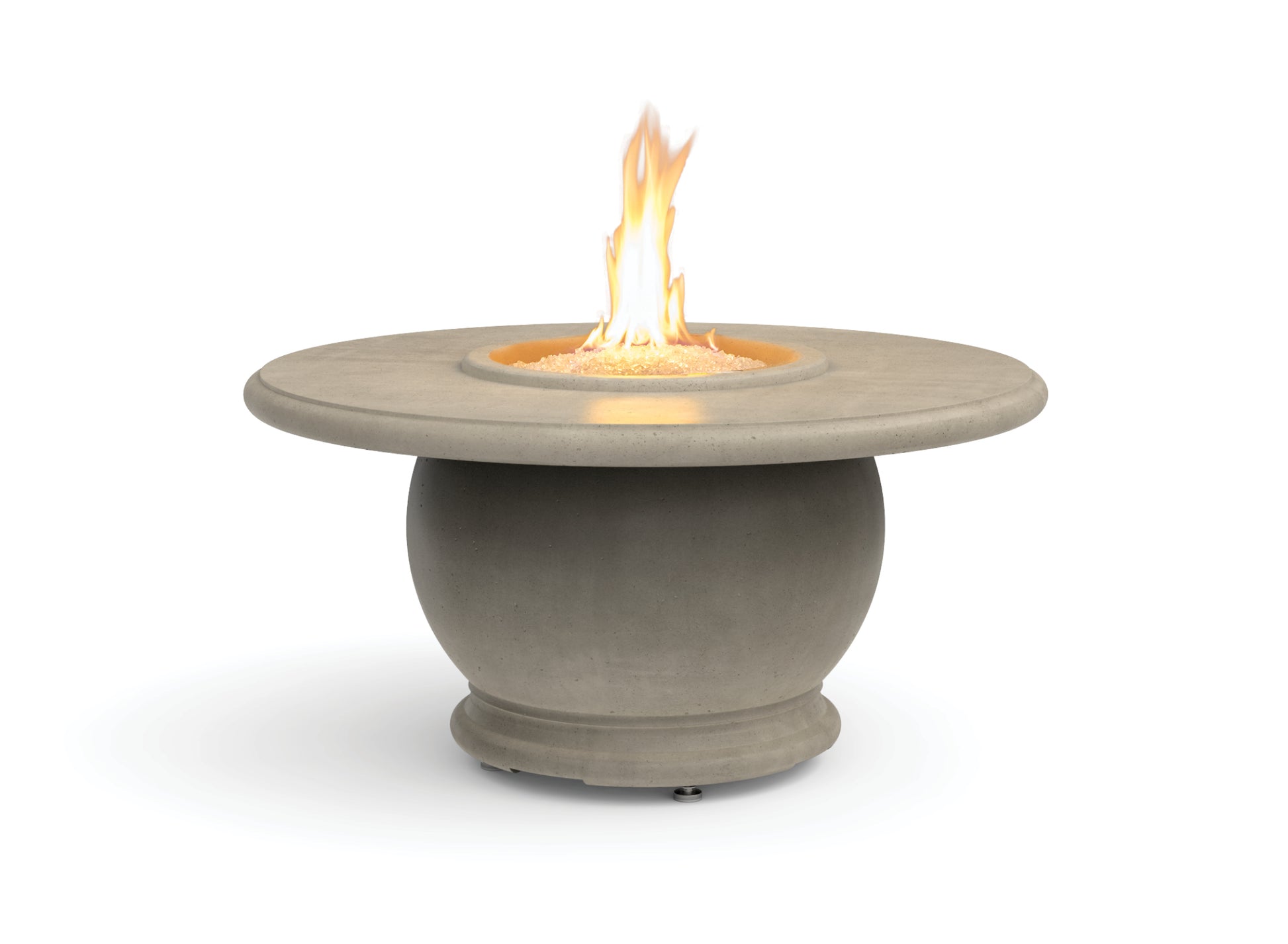 American Fyre Designs Elegant 48" Amphora Gas Firetable Fire Pit Table American Fyre Designs   