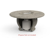 American Fyre Designs Elegant 48" Amphora Gas Firetable Fire Pit Table American Fyre Designs   