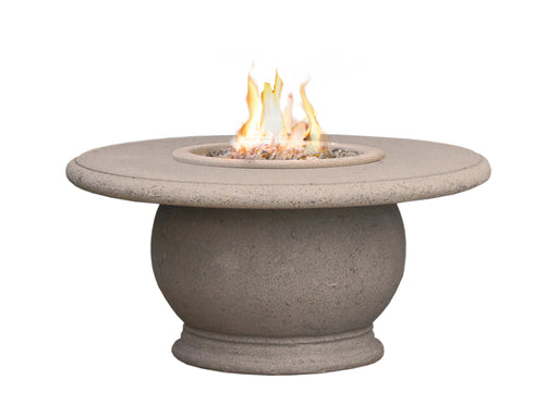 American Fyre Designs Elegant 48" Amphora Gas Firetable Fire Pit Table American Fyre Designs   