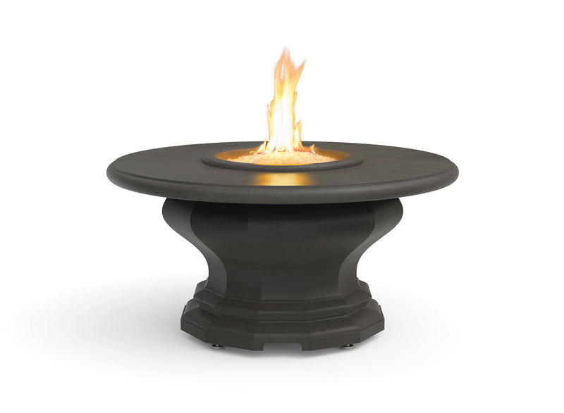 American Fyre Designs 48" Inverted Round Gas Firetable Fire Pit Table American Fyre Designs   
