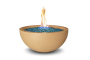 American Fyre Designs 36" Gas Fire Bowl Fire Bowls American Fyre Designs Cafe Blanco Natural Gas Manual Ignition System