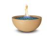 American Fyre Designs 36" Gas Fire Bowl Fire Bowls American Fyre Designs Cafe Blanco Natural Gas Manual Ignition System