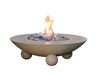 American Fyre Designs 54" Versailles Gas Firetable - Classic Round with Ball Feet Fire Pit Table American Fyre Designs Smoke Propane Gas Manual Ignition System