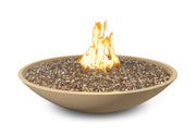 American Fyre Designs 48" Marseille Gas Fire Bowl Fire Bowls American Fyre Designs Cafe Blanco Natural Gas Manual Ignition System
