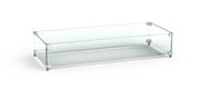 American Fyre Designs 35" Glass Windguard for Cosmopolitan & Contempo Fire Tables Wind Guards American Fyre Designs   