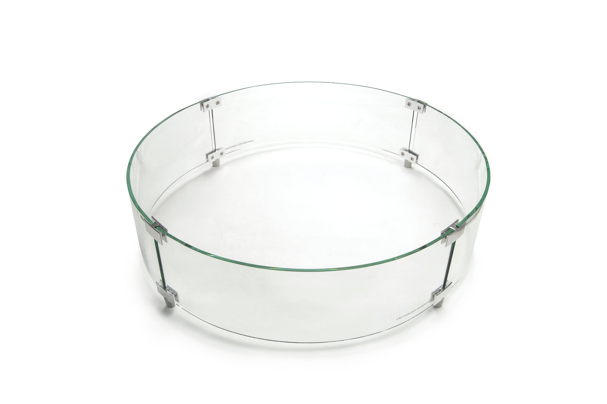 American Fyre Designs 26" Glass Windguard for Round Fire Tables Wind Guards American Fyre Designs   